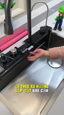 Chậu rửa bát 1 hố tự lắp đặt đơn giản tại nhà #chauruabat #dogiadung #tienich #tanriviu #xuhuong 