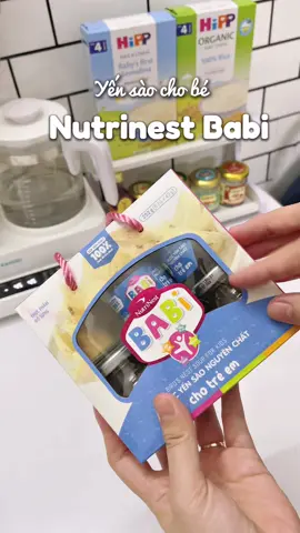 Ngon lắm í các mẹ ạ #mecamchuoi #review #yensaochobe #nutrinest #yensaonutrinest 