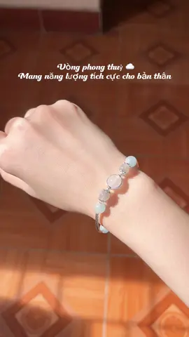 Xinh cực luôn 😍 #vongtayphongthuy #vongtayda #vongtaydaphongthuy #angem #meimeithichmauhong 