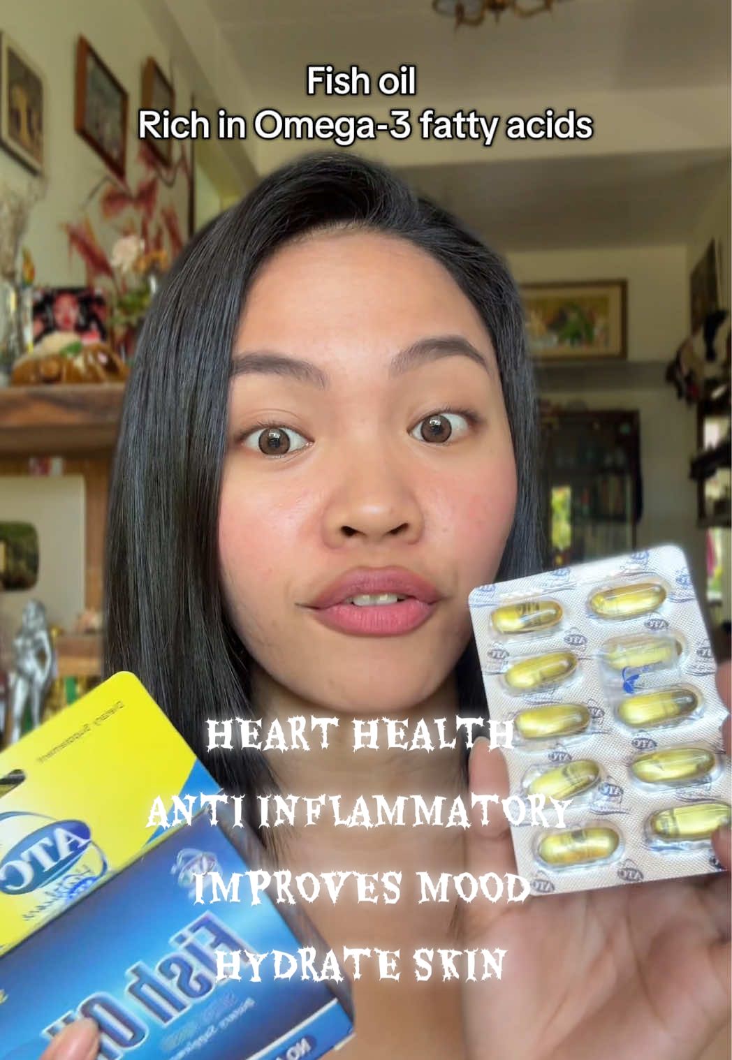 Ngayon ko lang narealize important pala ang Fish oil sa overall health natin! #fyp #atchealthcare #fishoil #supplements #antiinflammatory 
