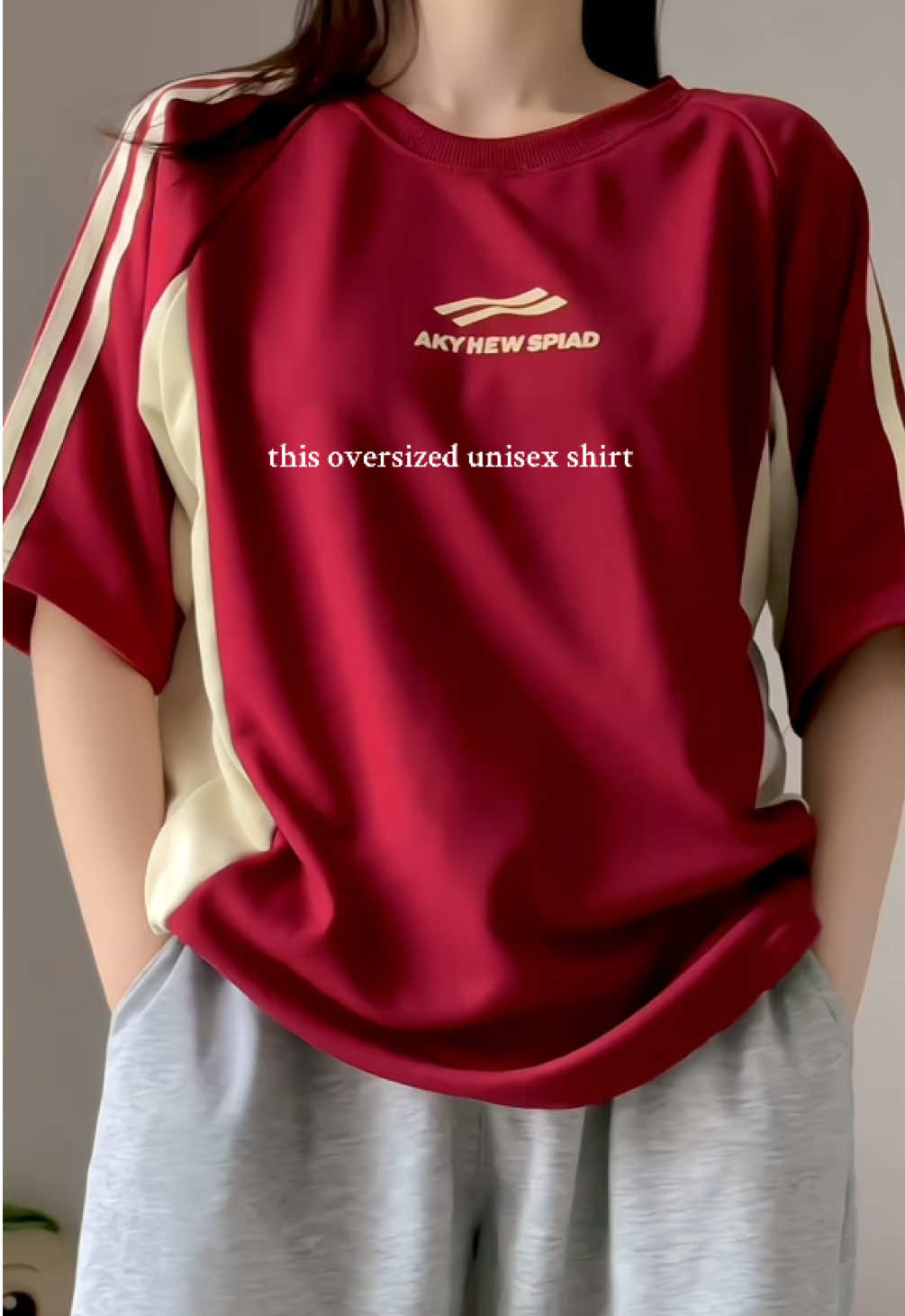 Unisex shirt na ang comfy 🥰 #unisextshirt #tshirt #oversizedshirt #looseshirt #StreetFashion 