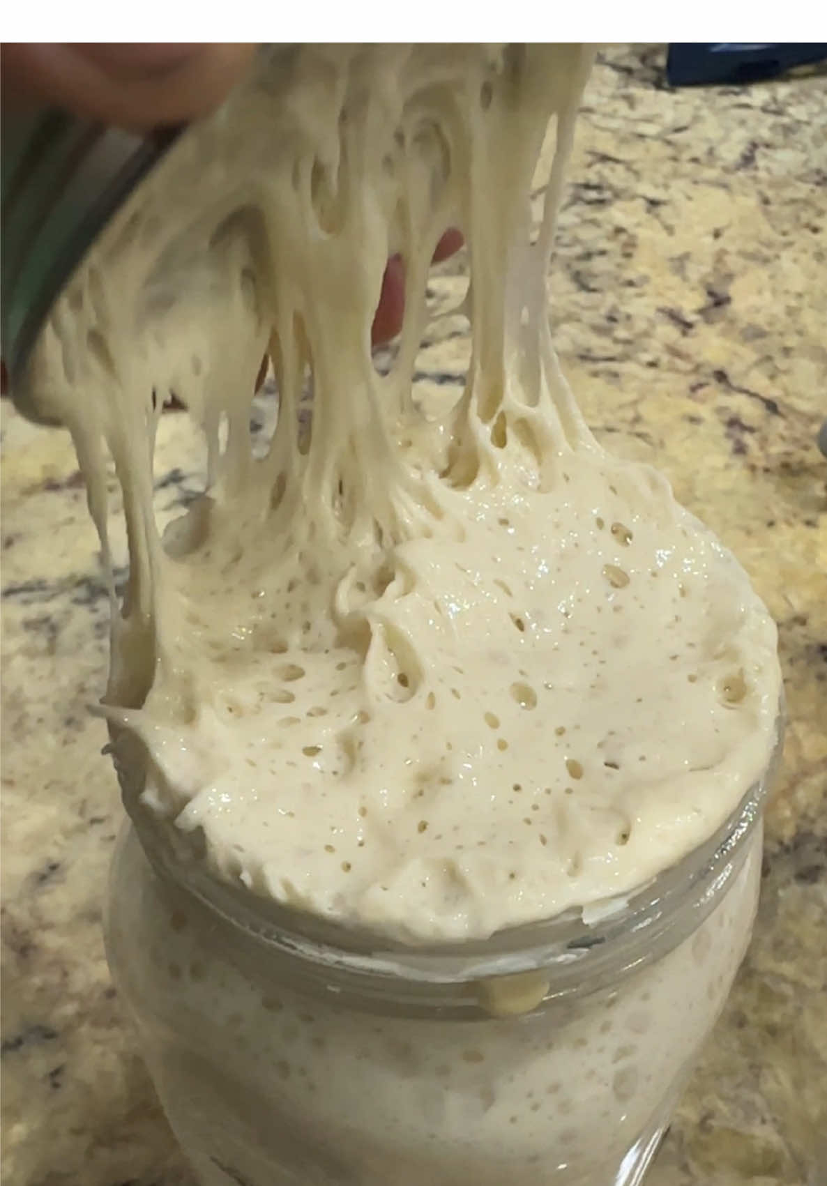 This started has completely changed the #sourdough game for me. I failed making two different starters, one from a dehydrated starter and one I tried to make on my own.  Thanks to BUCKY here, I was making my first loaf in less than a week. It’s tripled in size in four hours after the second day of feeding. I’ve made multiple loafs now and they all came out amazing.  If you have struggled with getting started this is the way. #sourdoughstarter #sourdoughbread 