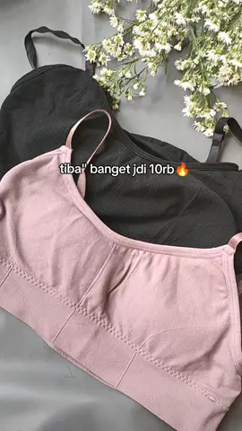 Gilaaaa masa cuma 10ribuann coba cek kalian dpt hrg brp👇🏻 #sportbra #pakaianwanita  #promo #fypgak #tiktokshop 