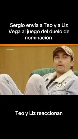 Sergio envía a Teo y a Liz Vega al juego del duelo de nominación #lagranjavipmx #lagranjareality #lagranjavip 