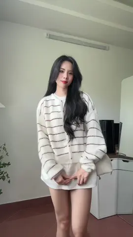 Áo cardigan len #aocardigan #aokhoaclen #aolenlongtho #reviewquanao #viral 