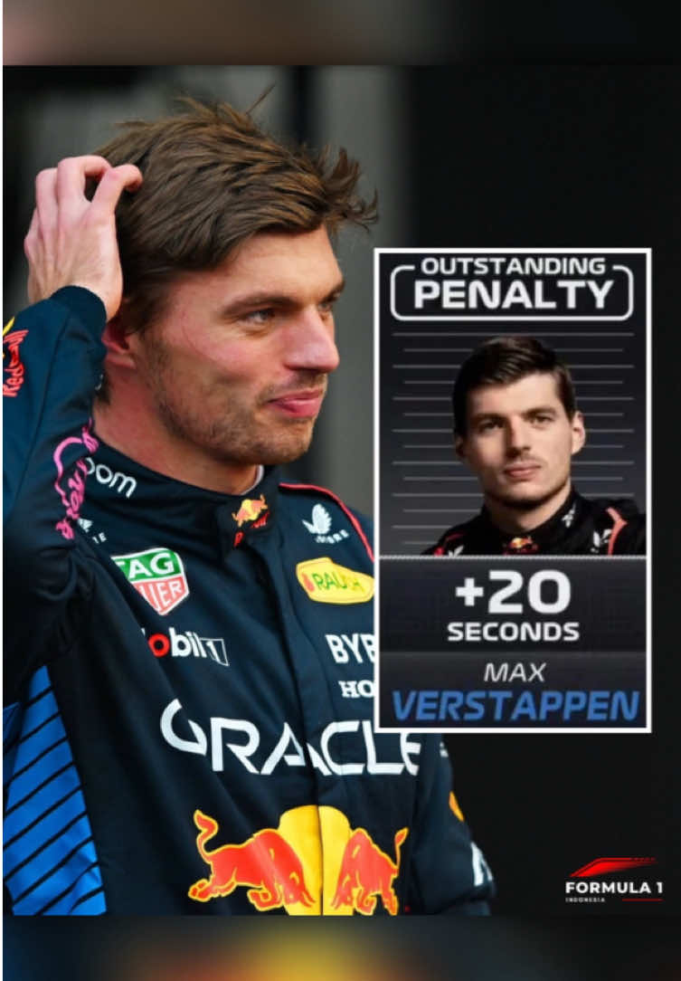 OUTSTANDING PENALTY☠️💀 #maxverstappen #landonorris #mexicogp #f1 #f1indonesia 