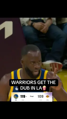 A strong start to the season for the #Warriors 😤 #lakers #NBA #espnsocial