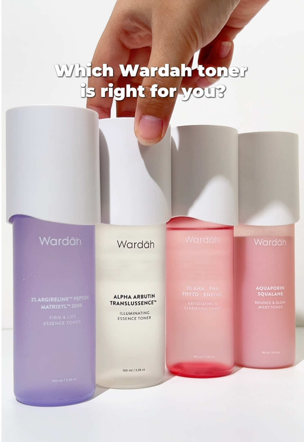 Yang sesuai dengan kulitmu yang mana? #WardahTonerOfficial #ASipYourSkinCantSkip #WardahFaceTonerBaru #TonerViral #TonerPalingSoft 