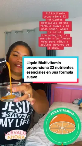 Liquid Multivitamin proporciona 22 nutrientes esenciales en una fórmula suave y de gran sabor. Apoya la salud inmunológica, la energía y la fuerza ósea para niños y adultos mayores de 2 años. Limpio, vegano y fácil de tomar a diario. #tiktokshopcreatorpick2  #newchapterliquidmultivitamin #liquidvitamins #tiktokshopfalldealsforyou
