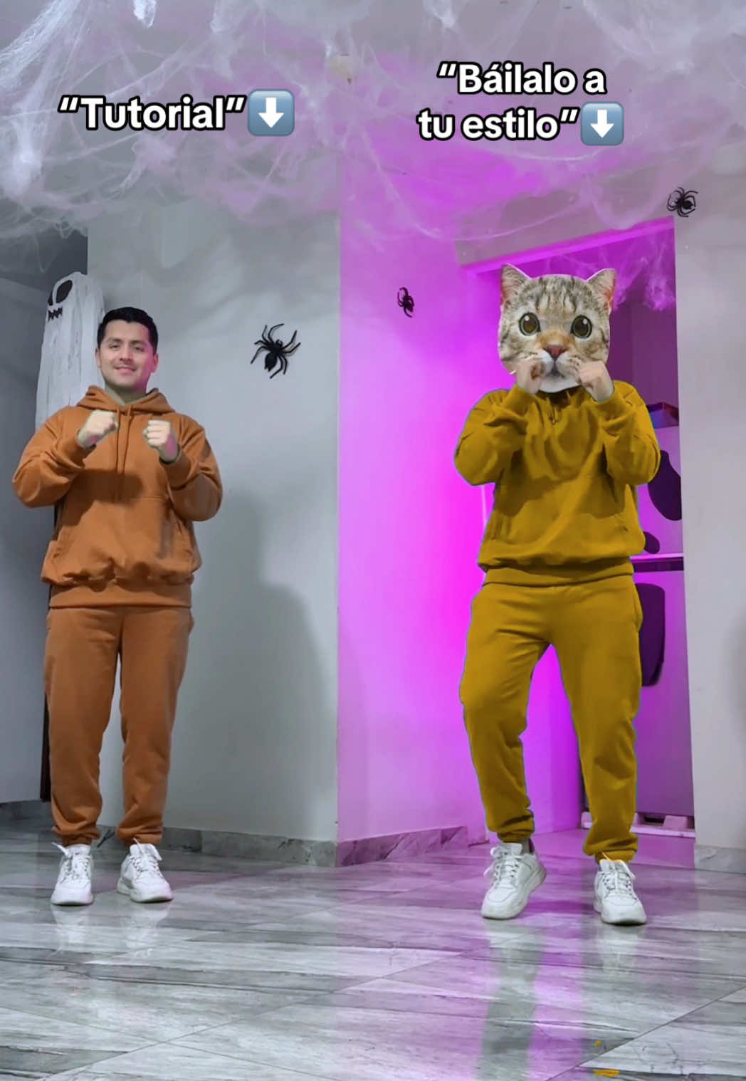 Respuesta a @Xxciro_no0bxX ay mi gatito miau miau trend🤩 ¿Con quién lo bailarías?🕺🏻 Dc:?? #trends #jeanpilobo #tutorial #duo #funk 