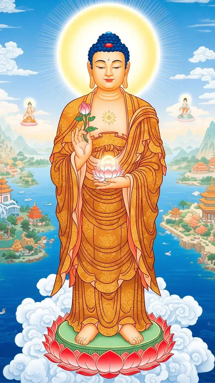 a di đà phật #nammoadidaphat #adidaphat #phatphapnhiemmau #xuhuongtiktok #xuhuong 