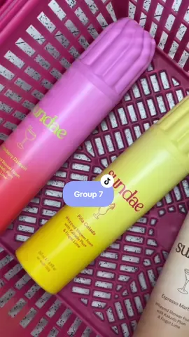 Only #group7 would understand 🫢 Our Cocktail collection is at @Priceline Australia #sundaebody  #bodycare #whippedfoam 