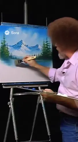 #sdiybt #bobross #ai #funnyvideos #outofcontext bob Ross crashing out for a minute 😭