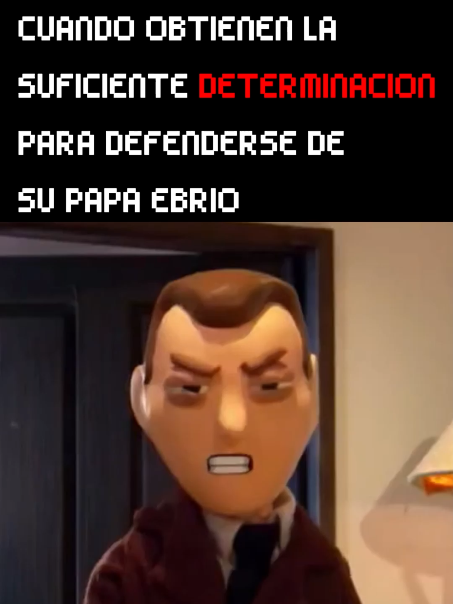 Fan de Undertale se enfrenta a su papá #undertale #determinacion #humor #edit #tiktok