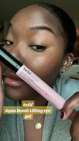 @belif USA  Aqua Bomb Lifting Eye Gel Instantly lifted my dull tired eyes giving me a more brighter and awake look! I didn’t even need concealer! Shop now @Ulta Beauty  #belif#belifchokchok #belifgiftedme 