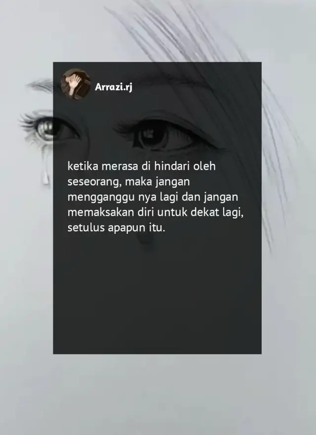 Jika tidak di anggap lagi, jangan pernah memberi perhatian padanya, menjauhlah. #katakata  #reels  #reelsinstagram  #katasad  #Quotesoftheday 