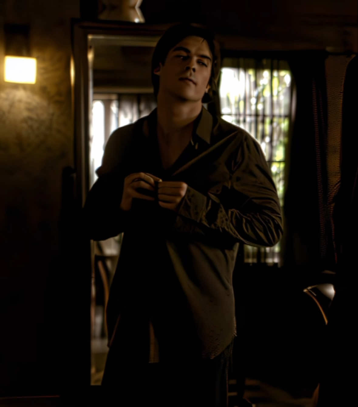 Damon Salvatore Scp With Twixtor | 4K | Facetracked | | #damonsalvatore #scenepack #fyp #viral #scp |