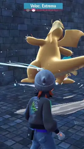 Toma chango tu banana, nada de chorro de agua al pokémon dragón #pokemon #biologiapokemon #pokemonlegendsza #dragonite 