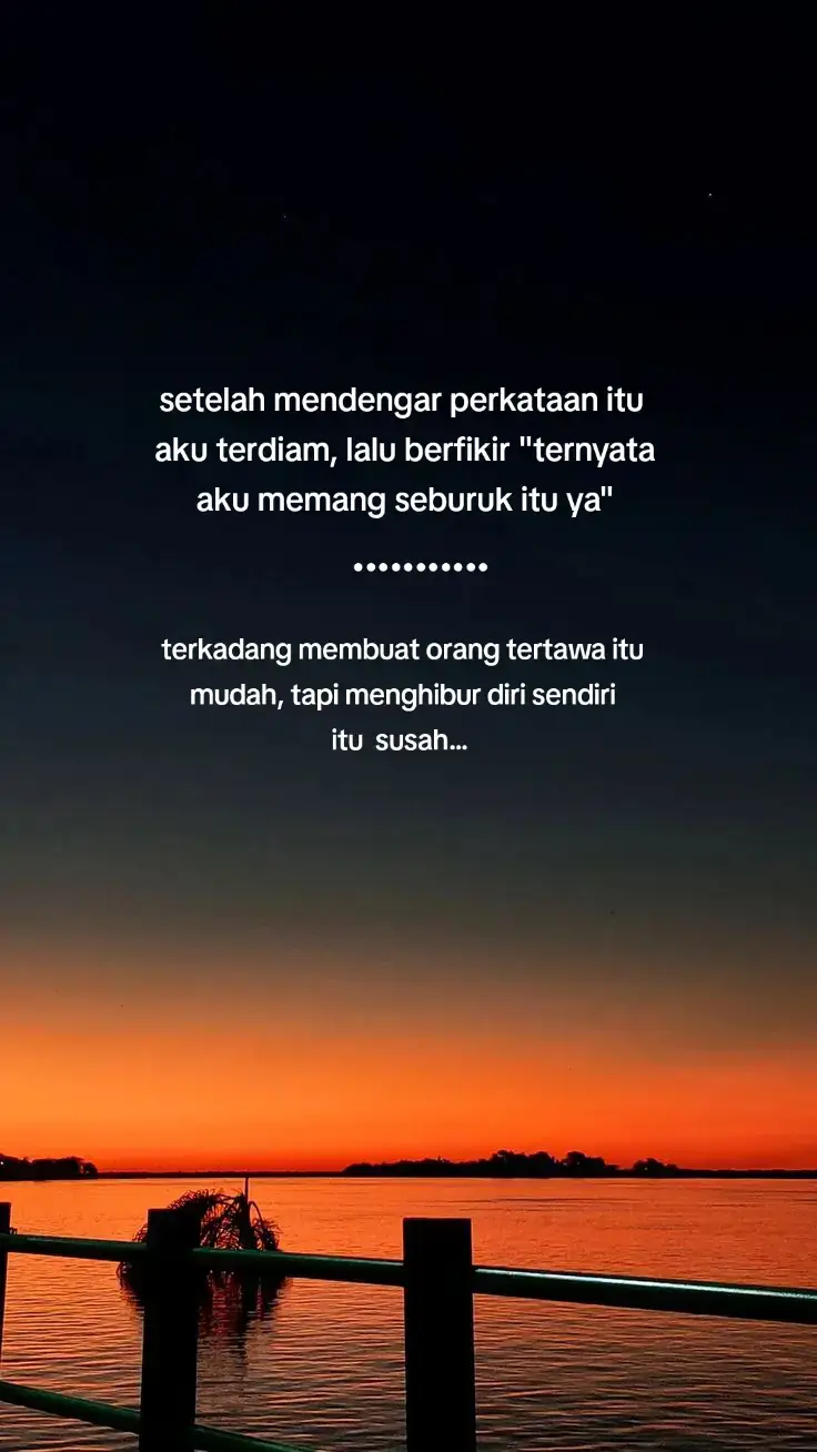 sayang kau tancapkan luka