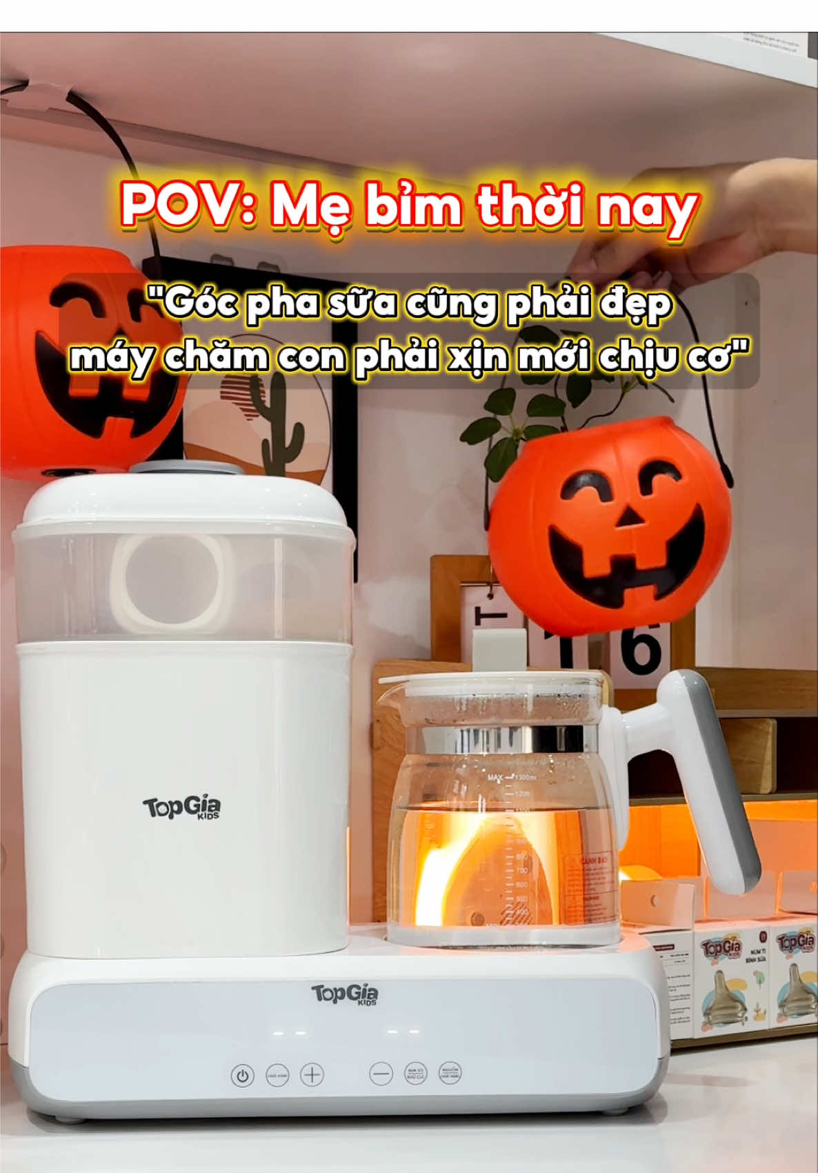 Máy tiệt trùng sấy khô đun hâm sữa M1-08 siêu tiện lợi nhà Topgiakids🥰🥰🥰#topgiakidssechia #topgiakidsvietnam #TopGiaKids #sale #binhduncamtay #m108 #mevabetopgiakids 