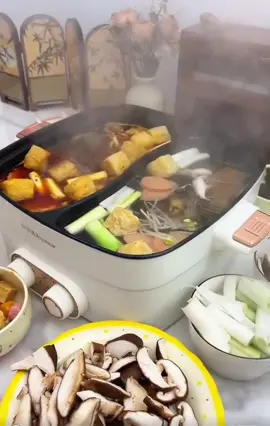 Nồi lẩu điện đa năng 2 ngăn #giadungtienich #noilaudien #noilaudiendanang #giadungthongminh 