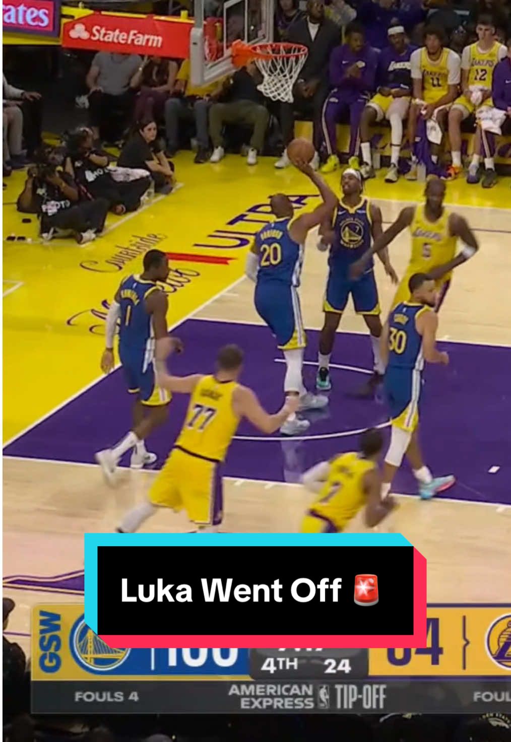 Luka went off with 43 PTS 🤯👏 #NBA #basketball #Luka #LukaDoncic #Lakers 