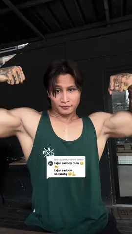 Membalas @𝐄𝐑𝐕𝐈𝐊 𝐀𝐃𝐑𝟔𝟑 setelah berhasil mengubah masa lalu 🥲 menjadi massa otot 🤨💪 #fajarsadboy #princedra 