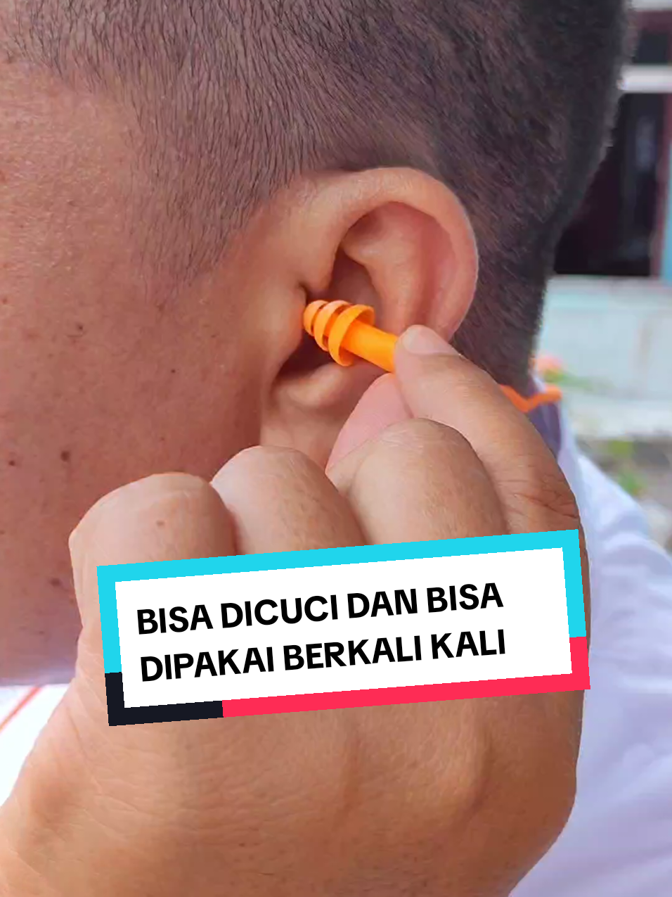 Membalas @user8885058123731 Ear plug untuk meredam bising pesawat  #earplug #earplugpesawat #earplugsafety #hajiumroh 