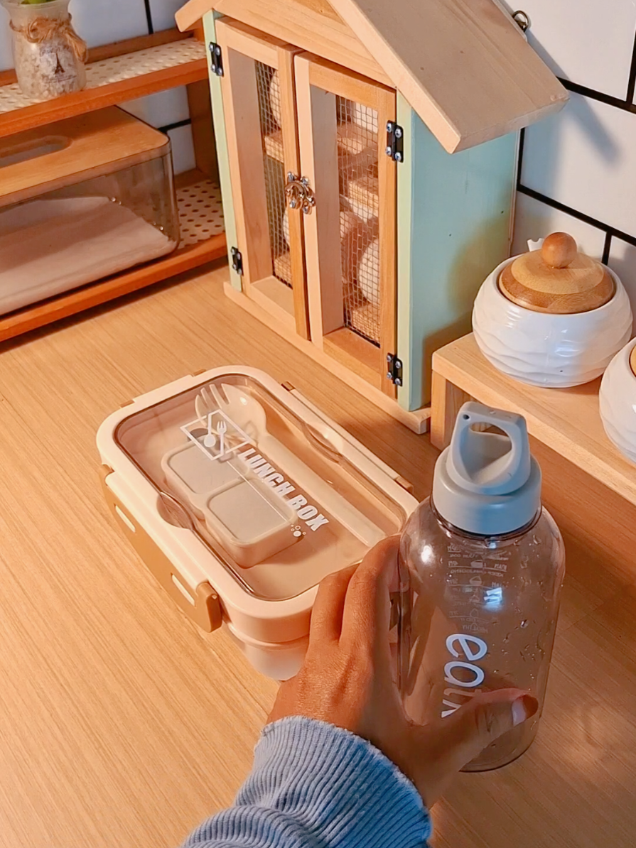 set kotak bekal 3 in 1 