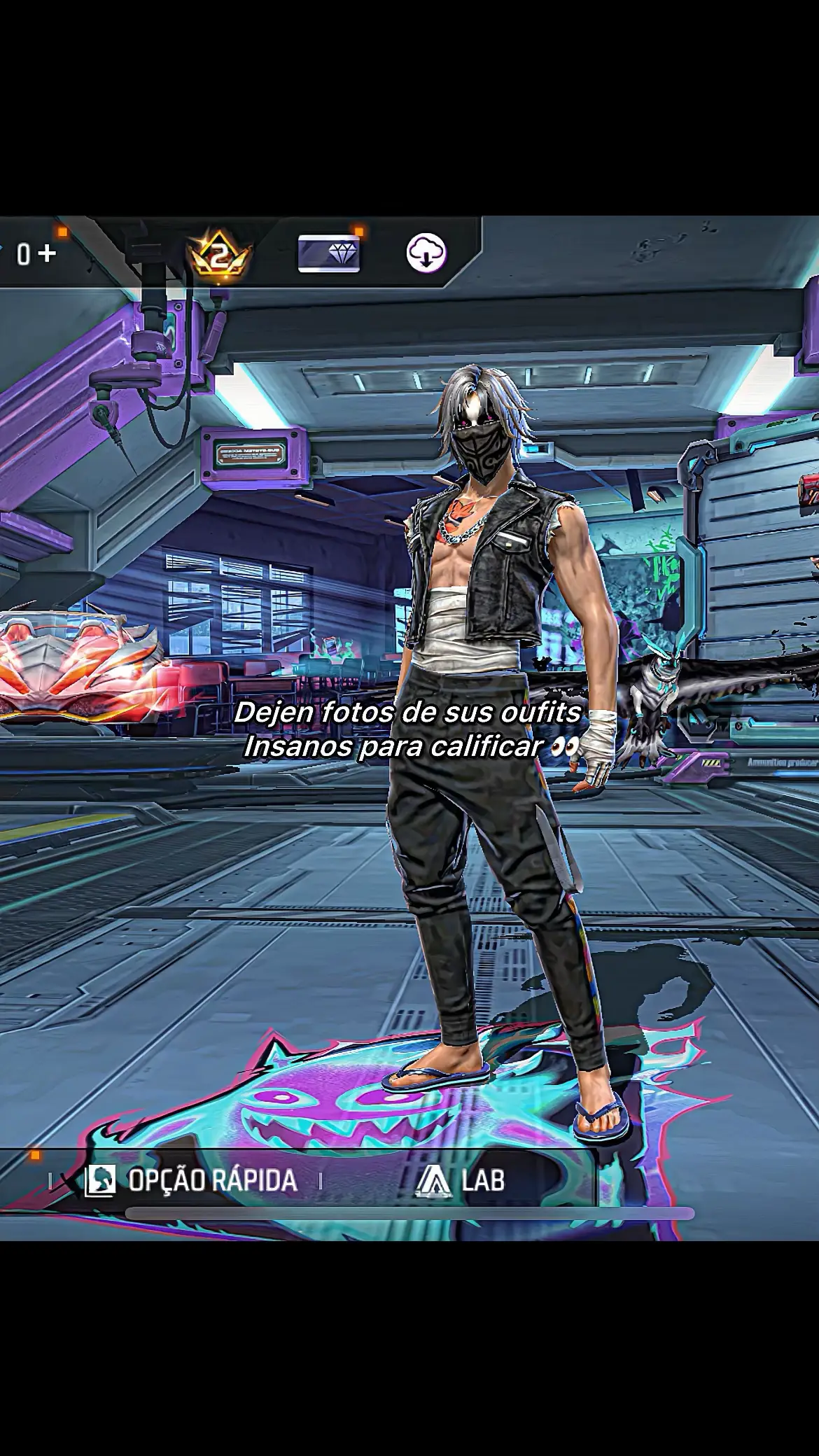 Deja foto de tu oufit insano para calicar 👀👹 #freefireinsanos #oufitinsano🥵👌