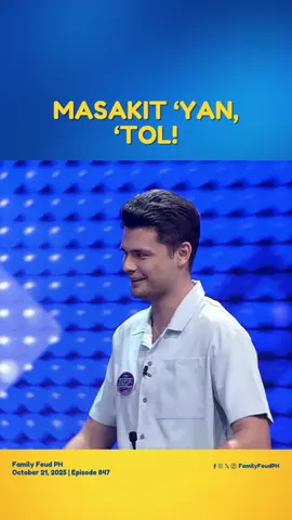 Aray! 😭 #FamilyFeudPH #FamilyFeud #DingdongDantes #540NaFamilyFeudNa #MoreTawaMoreSaya