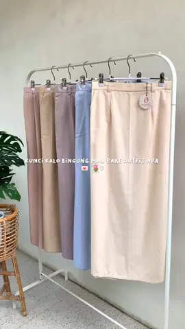jawabannya pake hava skirt, dipakein blouse / kemeja doang juga udah cakep! 😍 #rok #rokspan #rokngampus #rokkerja #fyp 