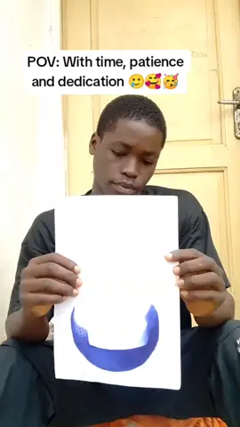 With time, patience and dedication 🥲🥰🥳 #fypviralシ #enchillgrand9 #hyperrealistic #drawing #ghanatiktok🇬🇭 
