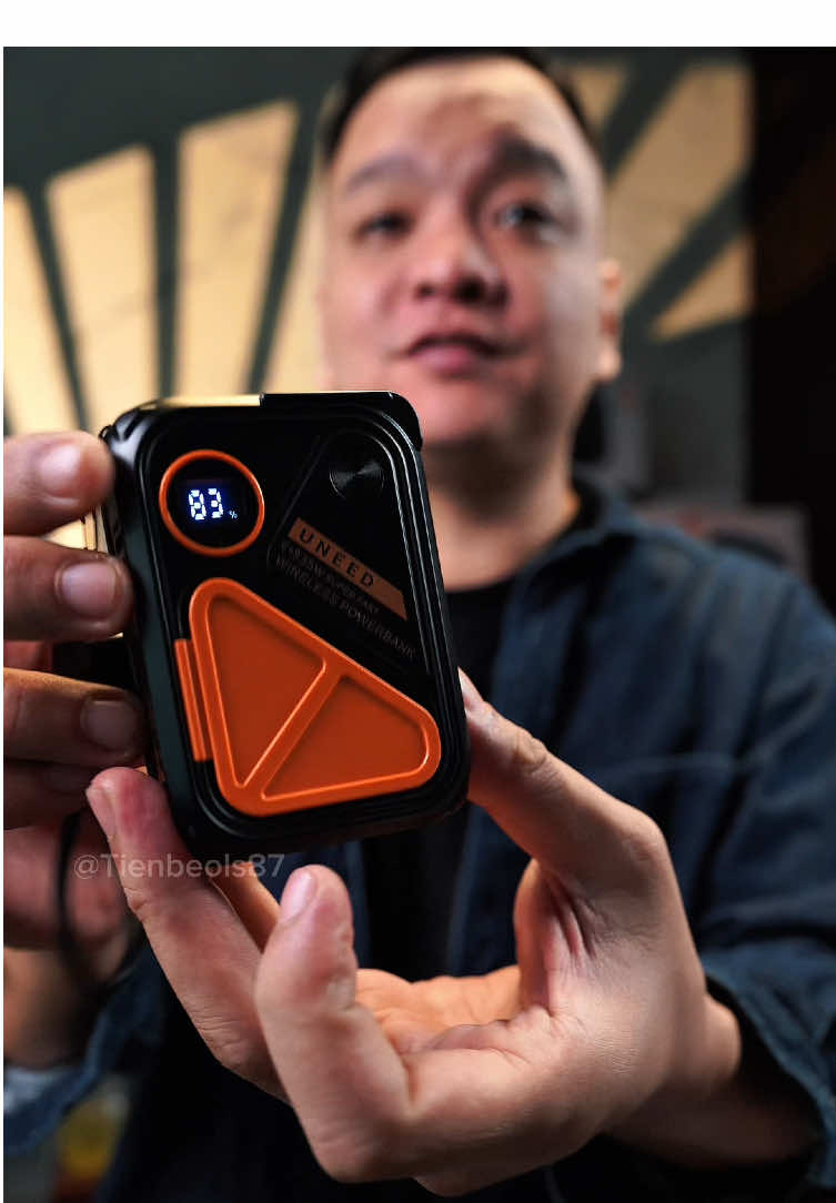 Uneed Sạc dự phòng không dây đa năng dung lượng cao #sacnhanh #sacduphong 