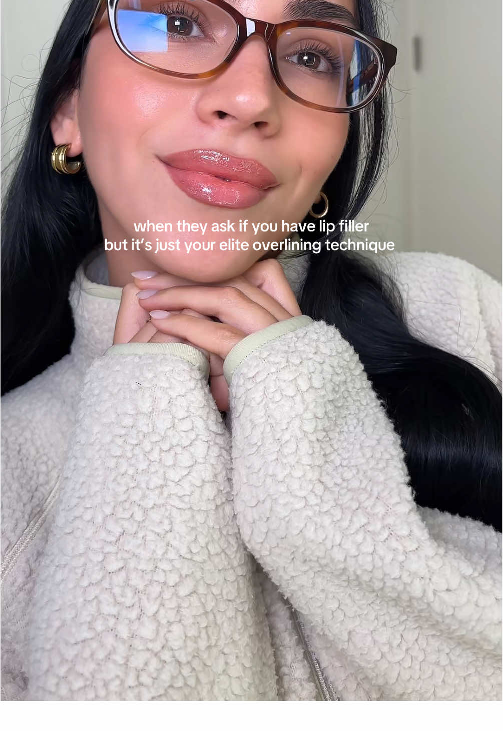 no filler here, just years of overlining experience 😂 #makeup #beauty #makeuptutorial #fyp @Westman-Atelier @Rare Beauty 