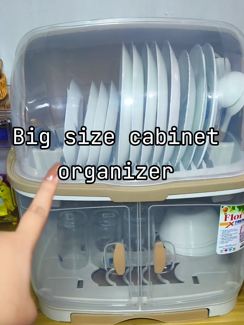 ang mura nya! #dishcabinet #dishrackorganizer #dishorganizer 
