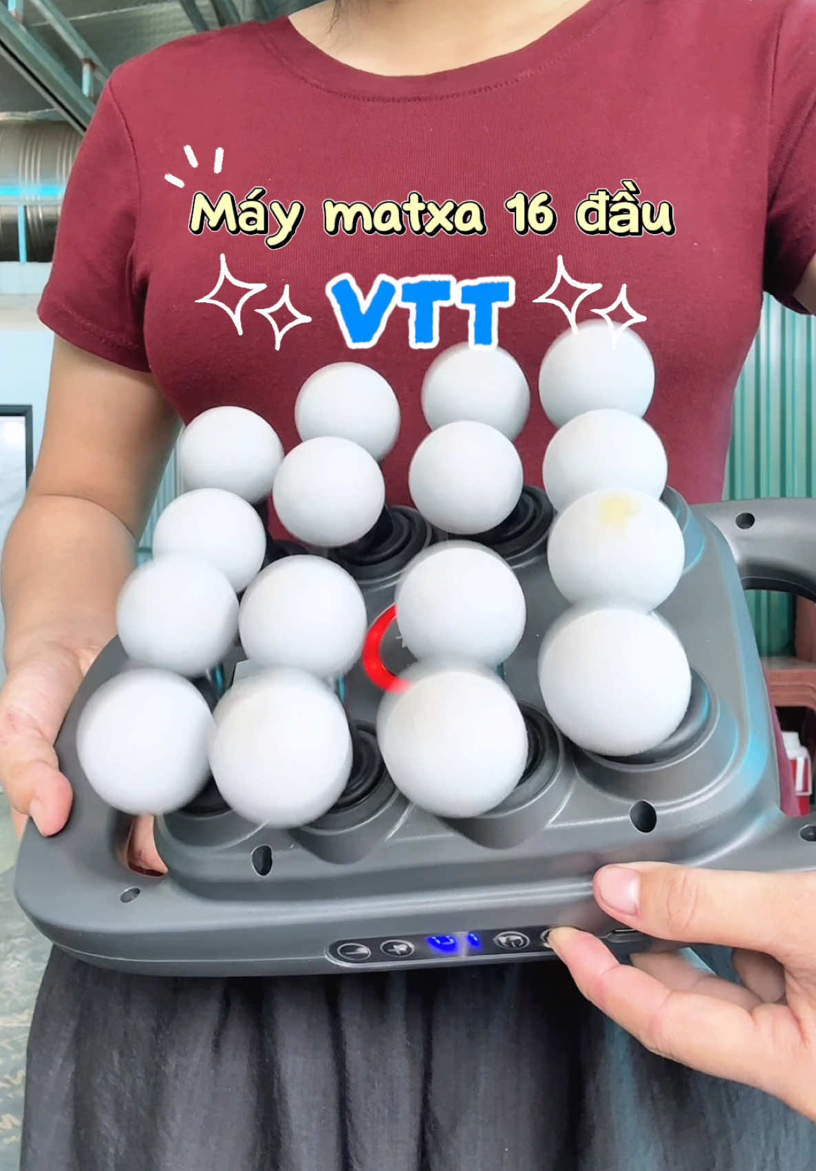 Đánh bay sự uể oải, mệt mỏi sau ngày dài làm việc cùng máy Massage 16 đầu thế hệ nâng cấp của VTT. Em này mình thấy đặc biệt cần cho mấy bạn có tính chất công việc thường xuyên ngồi máy tính nha. #maymassagecamtay #maymassagemini #maymassagevtt #fyp #xuhuong
