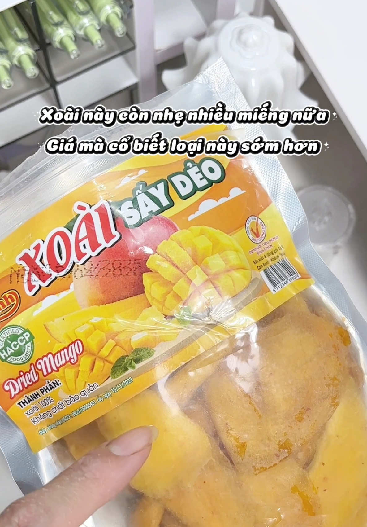 Giá mà biết mã xoài sấy dẻo muối ớt vụng này sớm hơn #mukbang #xoaisaydeo #xoaisaymuoiot 