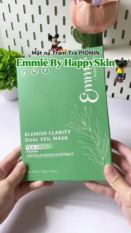 Mặt nạ tràm trà Emmie đang sale đó#matna #matnatramtra #emmiebyhappyskin #matnaemmie #matnatramtrapionin #mask 