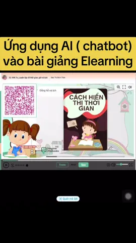 Hãy thử quét mã ở đầu video và trải nghiệm #gvtieuhoc #AI #elearning #xh #viraltiktok 