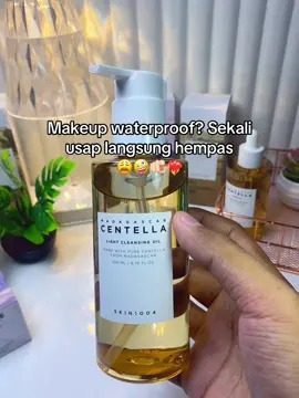 Hempas make up waterproof si #SKIN1004VIRAL #skin1004centella #skin1004cleansingoil #fyp #etalasegue 