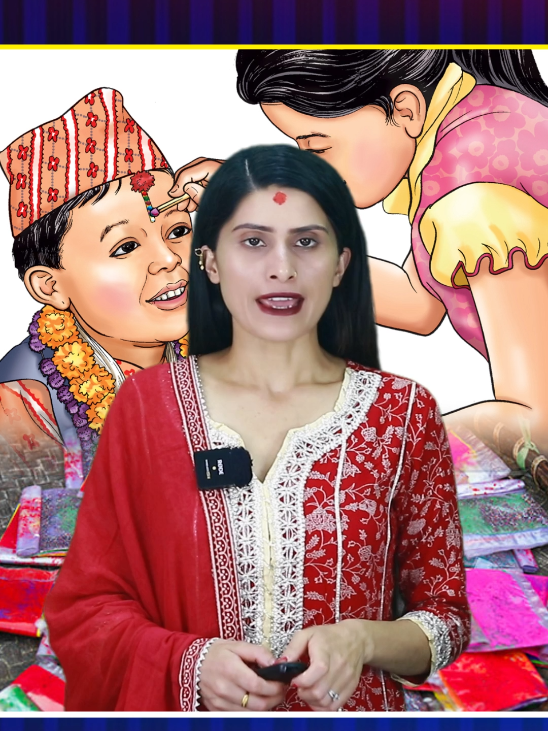 What time is Bhai Tika this year, and in which direction should it be applied #tihar #viral_video #viralvideotiktok #prayashmedia #fyg