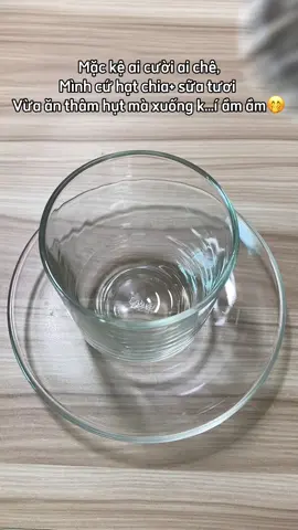 Mình nghèo thì mình uống sữa tươi +hạt chia vậy cứ z…ảm ầm ầm🤭#thaydoibatngo #health #giamcanantoan #hatchia 