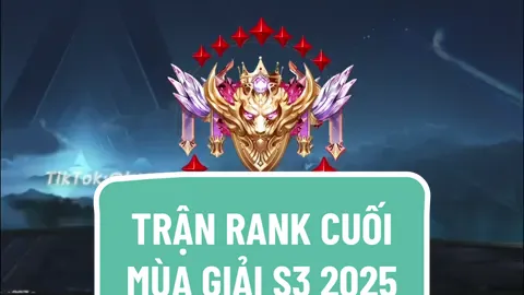Trận rank hoá thần cuối cùng…của mùa cũ 🥶#tushoathanaov #lienquanmobile #highlight #aov #sontungmtp 