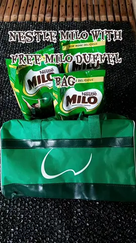 Nestle Milo 1 kilo Pack of 3 with free Milo Duffel Bag  @nestleph  #milo #energydrink #fyppppppppppppppppppppppp #foryoupage #tiktok 