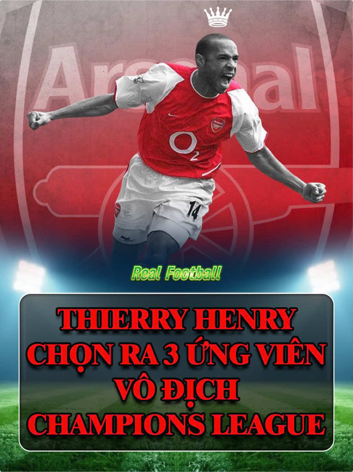 Thierry Henry gây tranh cãi khi chọn ra 3 ứng viên vô địch Champion League mùa này #bongda #thierryhenry #arsenal #bayern #psg 