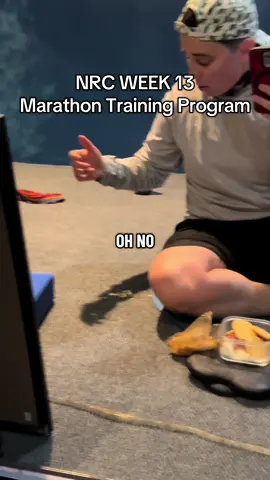GAHHHHHHH I AM IN WEEK 13 of 18 FOR MARATHON TRAINING. IS THIS REAL LIFE?!?!? #runtok #nikerunclub #marathontraining #firstmarathon #recoveryrun 