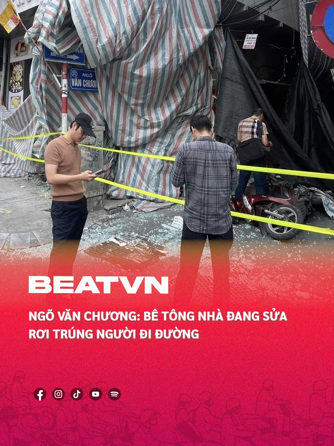 Bê tông rơi trúng người luôn mà #beatvn #beatnetwork #beatoflife