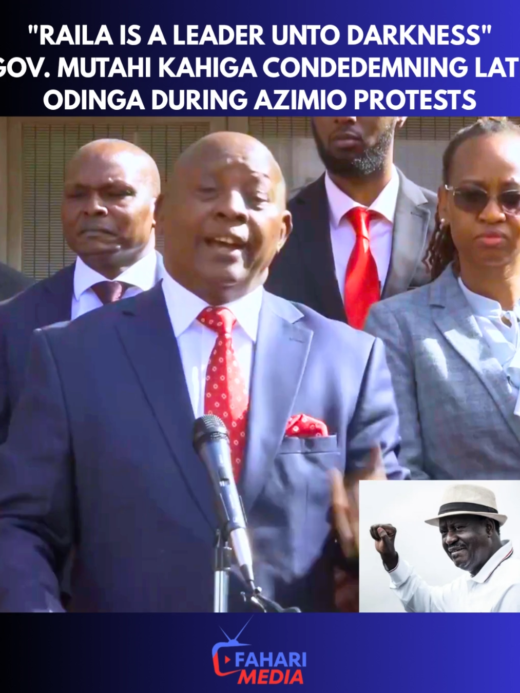 Mutahi Kahiga Calling out Raila Odinga during Azimio protests#trendingkenya #viralkenya #viralkenyatiktok
