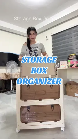 mas organize na mga gamit sa bahay tulong nitong storage box organizer na may gulong na  #storageboxorganizer #storagebox #organizer #householditems 
